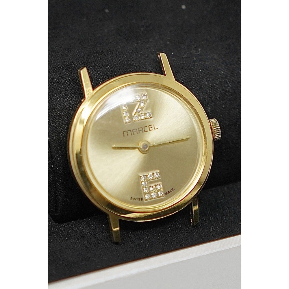 Marcel Swiss Made Vintage Women’s Mechanical Watch – Gold Tone – Manual Wind